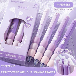 Kawaii Cloud Grip Erasable Gel Pen