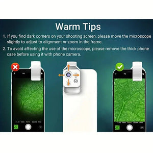APEXEL 200X Phone Pocket Microscope