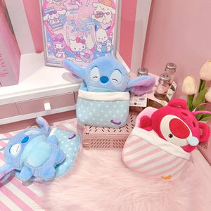 Stitch Dreamy Galaxy Plush Keychain