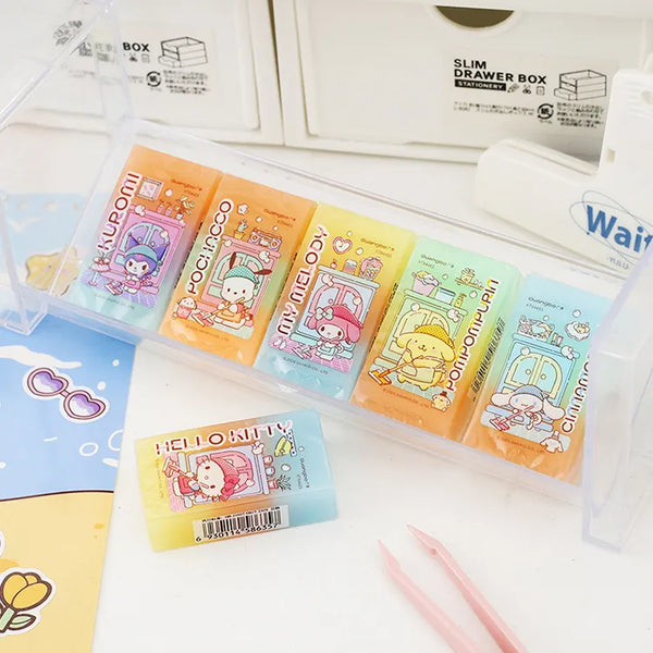 Sanrio Jelly Three-Color Gradient Eraser