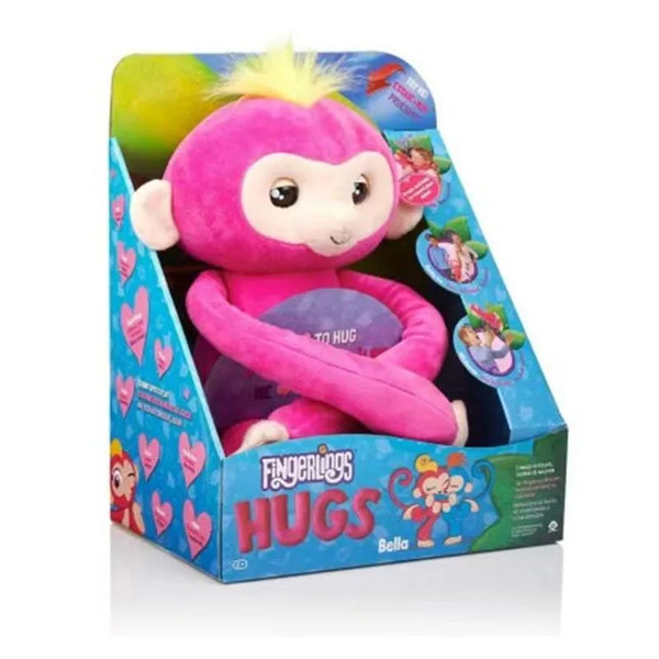 WowWee Fingerlings Hugs Bella Monkey Plush (30 cm)