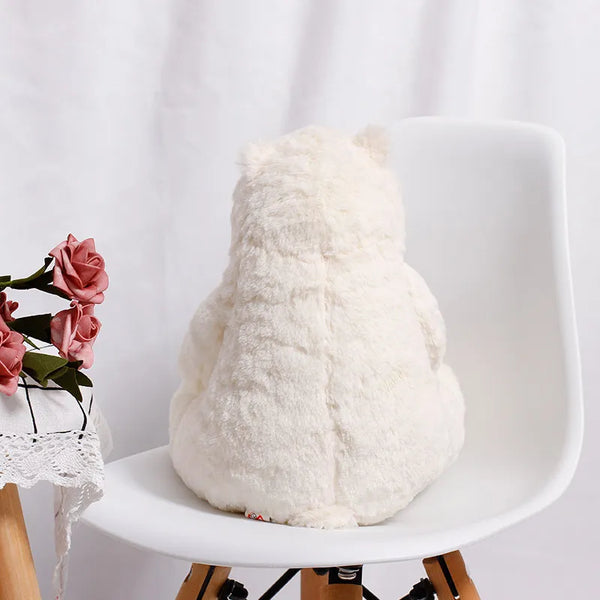 Arctic Solace Snowy Polar Bear Plush (35 cm)