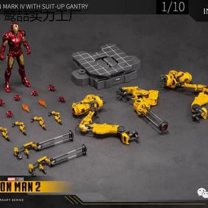ZD Toys Iron Man MK4 Suit Up Gantry Figure (18 cm)