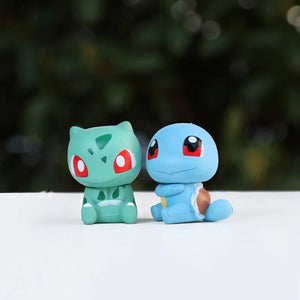Pokemon Q-Version Starter Figures (Set of 6)