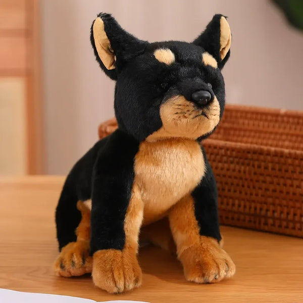 Premium Mink Fur Simulation Puppy Plush
