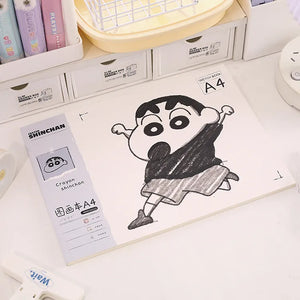Crayon Shin-chan Beginner Series A4 Sketchbook