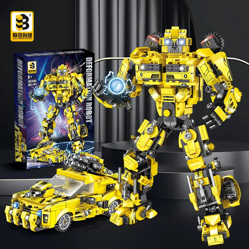 United Creations JKC7503 Bumblebee Blocks