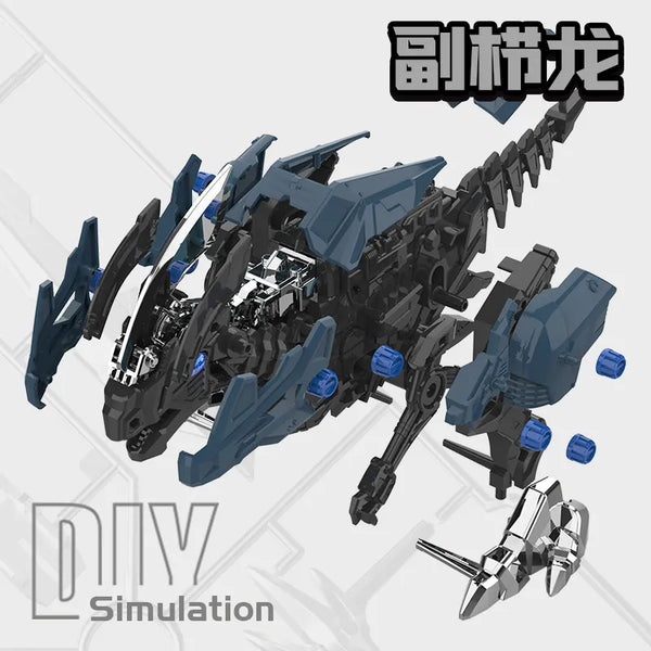 Iron Crest 1172 Parsaurolophus Mech Model Kit