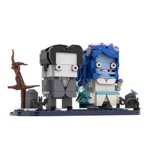 Corpse Bride BrickHeadz MOC Building Set