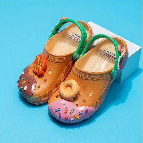 Krispy Kreme Glazed Slip-On Clogs