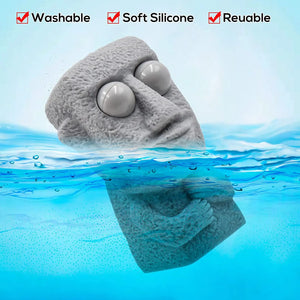 Rock Man Pop-Eye Squishy