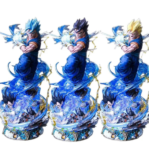 Dragon Ball Super Vegito 3 Headed Saiyan Aura Statue (45 cm)