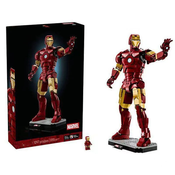 MRVL Super Heroes Iron Man Mark III Blocks (1297 Pcs)
