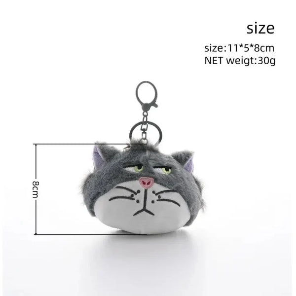 Lucifer Cat Storage Pouch Keychain