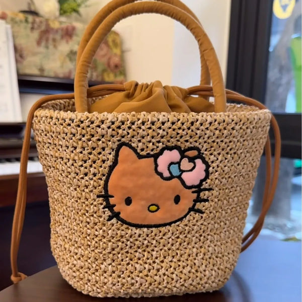 Hello Kitty Isle Bohemian Woven Tote