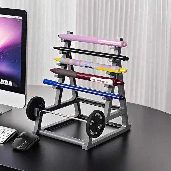 Mini Barbell Creative Pen Holder