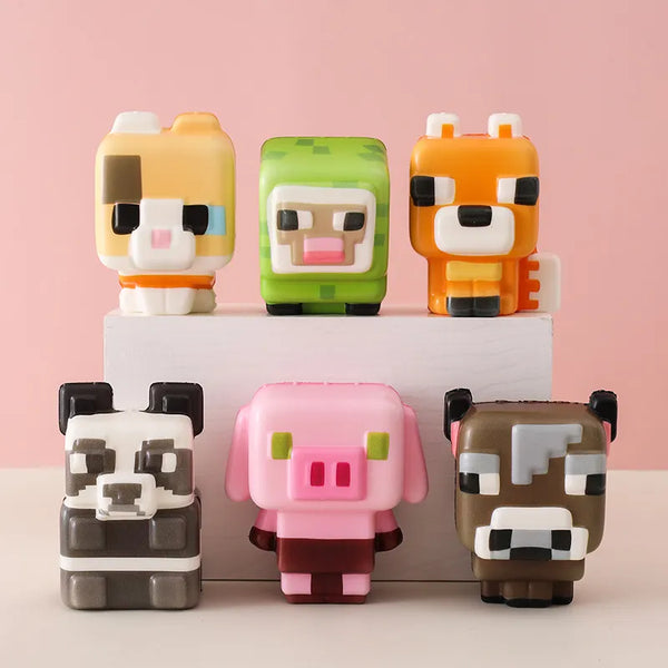 Minecraft Mosaic Style Squishy Toy