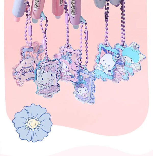 Sanrio Charm-Top Push-Button Gel Pen
