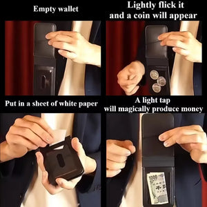 Quantum Magical Flick Wallet Illusion