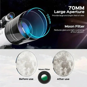 Astronomy Voyager 70mm Telescope