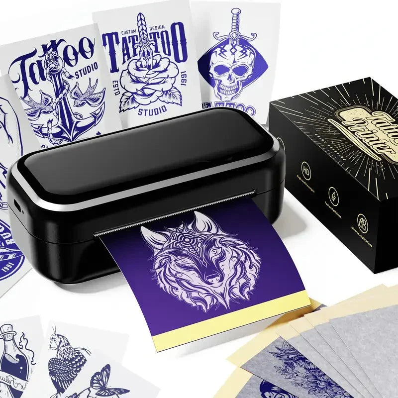 Ink-Impulse Wireless Tattoo Printer