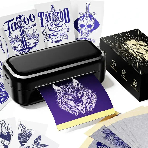 Ink-Impulse Wireless Tattoo Printer