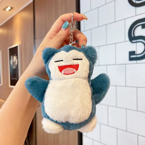 Pokemon Rabbit Fur Plush Keychain