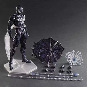 Play Arts Kai Black Suit Spider-Man (27 cm)