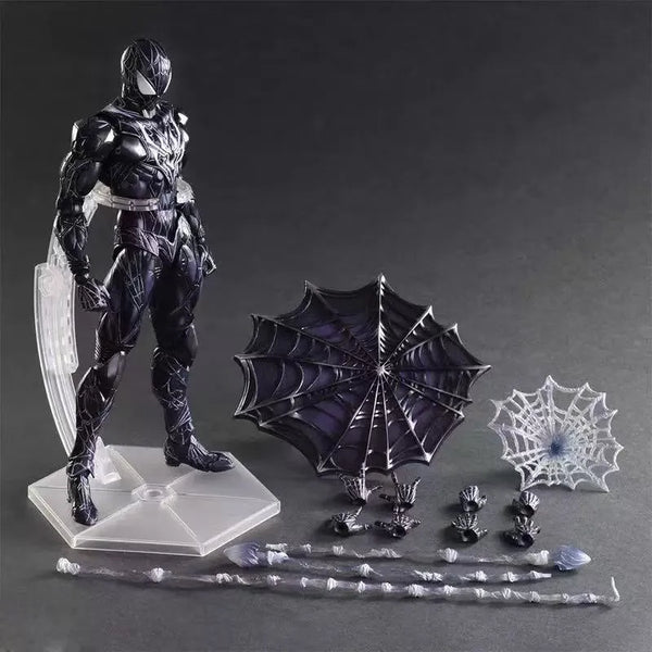 Play Arts Kai Black Suit Spider-Man (27 cm)
