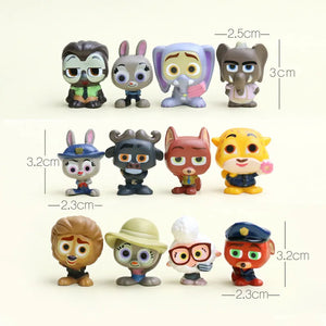 Zootopia 2 Crazy Animal Figures (Set of 12)