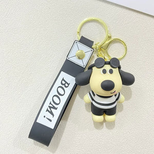Gromit Style Icon 3D Keychain