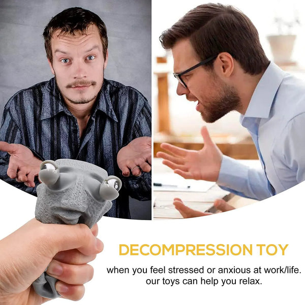 Rock Man Pop-Eye Squishy