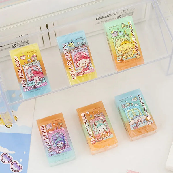 Sanrio Jelly Three-Color Gradient Eraser