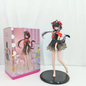 Kurumi Tokisaki Cat Ear Maid Figure (21 cm)