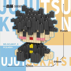 Jujutsu Kaisen Cursed Domain 3D Chibi Micro Blocks