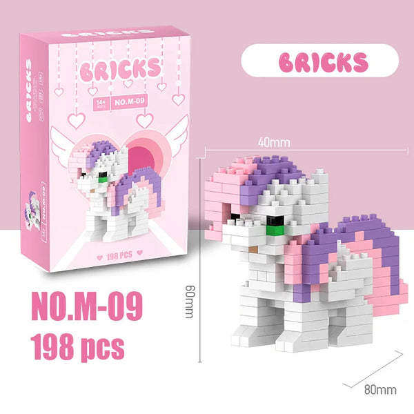 Bricks My Little Pony Micro Building Blocks
