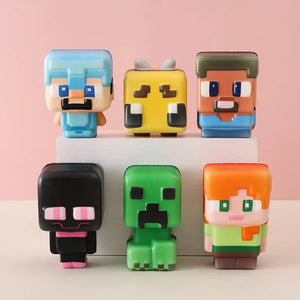 Minecraft Mosaic Style Squishy Toy