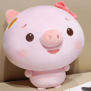 Kawaii Kuku Pink Piglet Plush