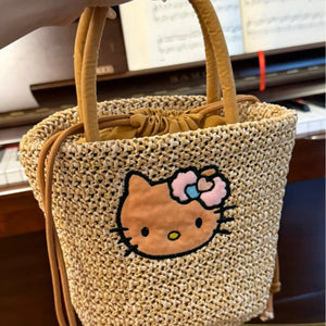 Hello Kitty Isle Bohemian Woven Tote