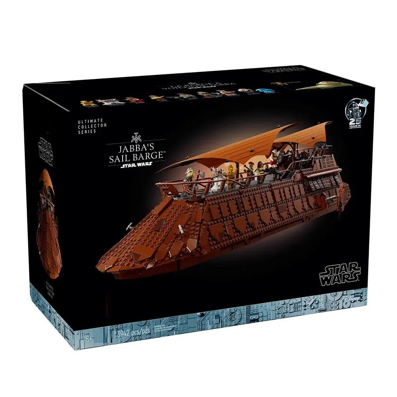 Star Wars Jabba's Sail Barge Building Blocks (3942 Pcs)