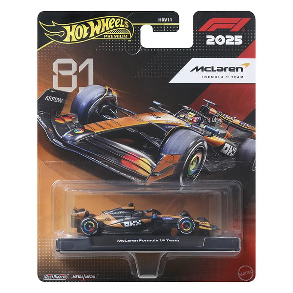 Hot Wheels Formula 1 Grand Prix Grid 2025 Assortment