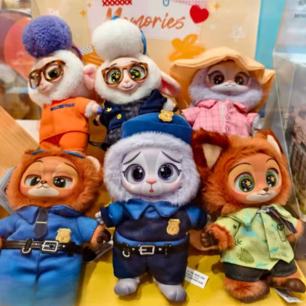 Zootopia Wild Vinyl Plush Pendant Blind Box