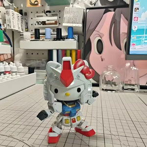 Hello Kitty Gundam Suit Mecha Series Figure