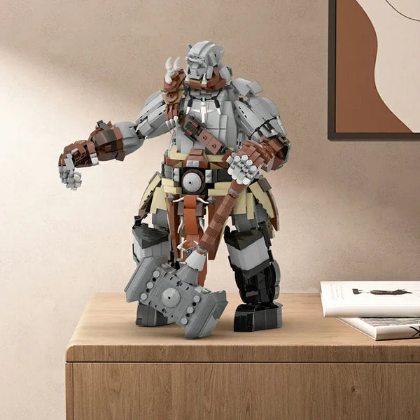 Warcraft Orgrim Doomhammer MOC Building Set (1959 Pcs)