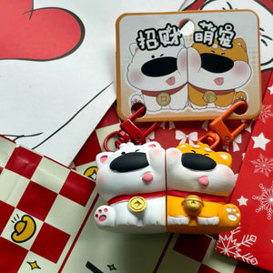Soul Pups Magnetic Couple Keychain