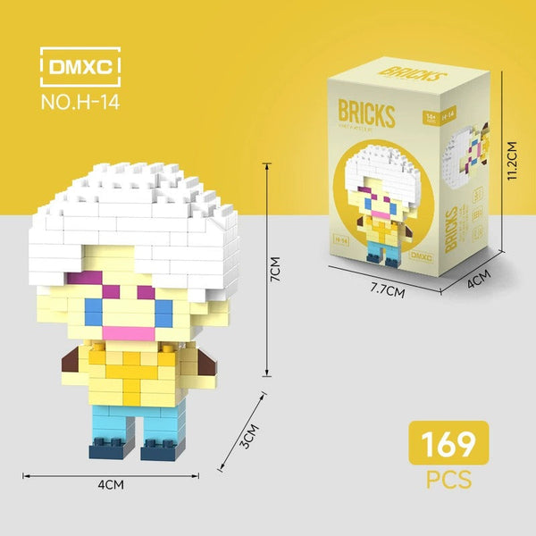 Bricks Anime Themed Micro Building Blocks