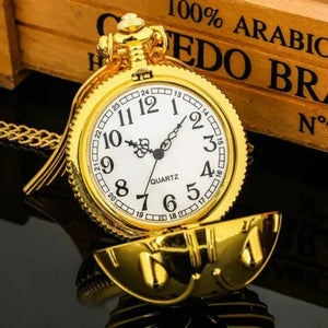Golden Snitch Pocket Watch With Chain