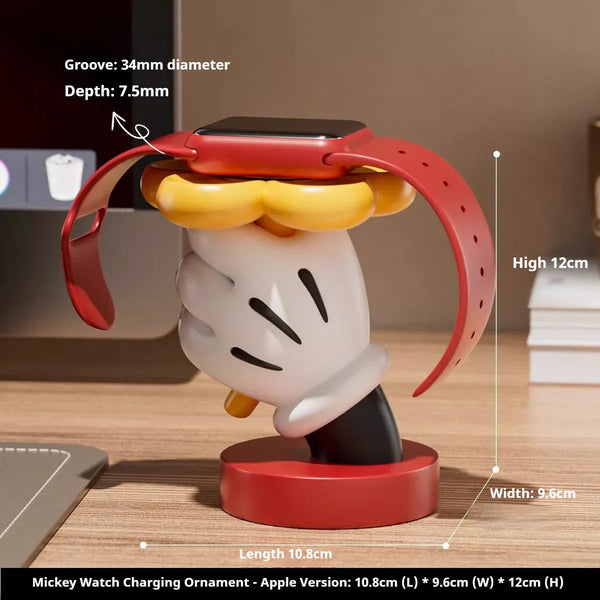 Vintage Mickey Hand Watch Charging Stand