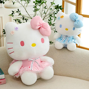 Hello Kitty Pastel Meadow Dress Plush