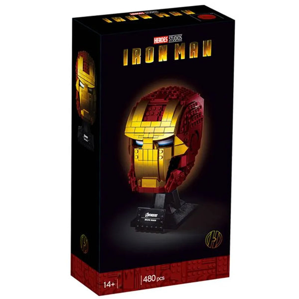 Superhero Helmet Building Blocks